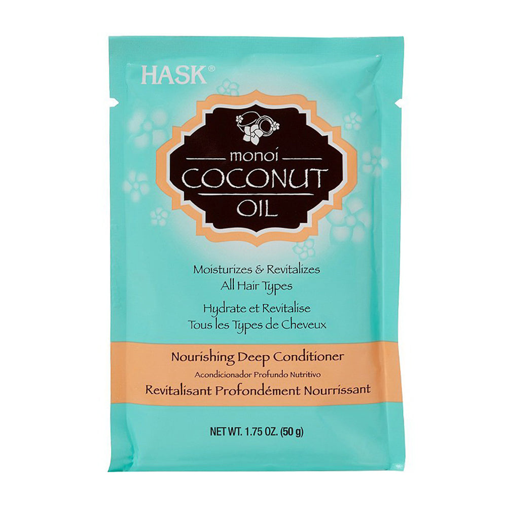 Hask Moisturizes and Revitalizes Nourishing Deep Conditioner for All Hair Types 1.75Oz (50g)